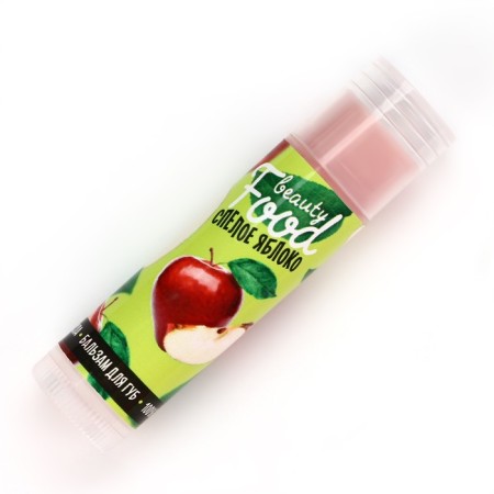Lip balm, 5 g, the aroma of apple, Beauty Food-2
