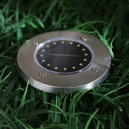 Garden lamp on a sunny battery, 11.5 × 13 × 11.5 cm, 16 LED, white glow-2