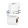 EF275 toilet paper holder with a spare roll, chrome