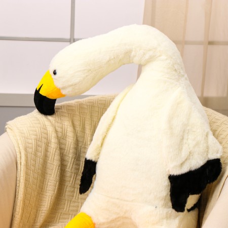 Soft toy "Flamingo", 160 cm, white color-6