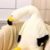 Soft toy "Flamingo", 160 cm, white color