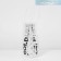 Gift package made of plastic for a bottle, packaging, “Cold Heart”, 11 x 36 x 11 cm