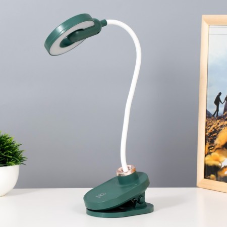 Bloom Bloom Table Lamp LED 3W AKB USB Green 8x12x42.5 cm Risalux