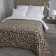 Fleet “Leopard” plaid, size 150x200 cm, sandy color