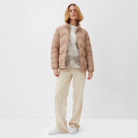 Women's jacket on lightning collorista color beige rr 44-1