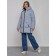 Winter jacket female, size 50, blue color
