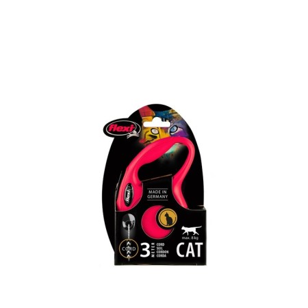 Flexi New Classic Cat XS (up to 8 kg) 3 m cable, red-1