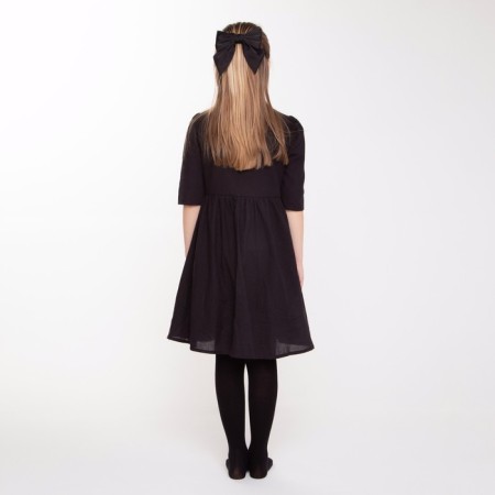 Pantyhose children, black color (nero), height 140-146 cm-4