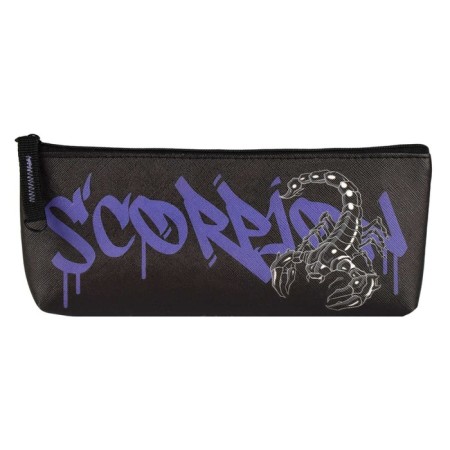 Penal soft, 1 compartment, 75 x 200 x 20 mm, voluminous, artificial leather, phoenix "Scorpio" 65736-1