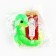 New Year's magnet "Snake with a thermometer" for the New Year, 4.4 x 5.5 cm