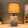 Board lamp "San" E14 40W gray 20x20x33 cm Risalux