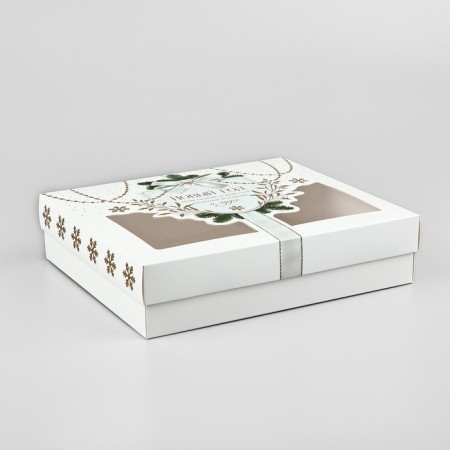 Gift box “New Year - Outsiacies”, 23.5 x 20.5 x 5.5 cm, New Year-6