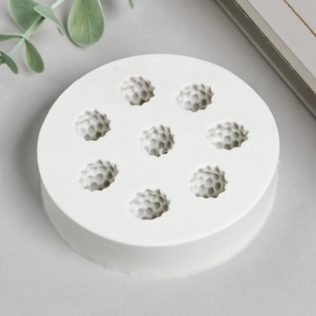 Mold Silicon "Raspberry" 8 items 1.7x7.5x7.5 cm-1