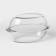 Borcam, 2.85 liters of oval widener, with a baking-lid, 2.85 liters
