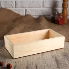 Wooden napkin, without covering, 24 × 11 × 7 cm