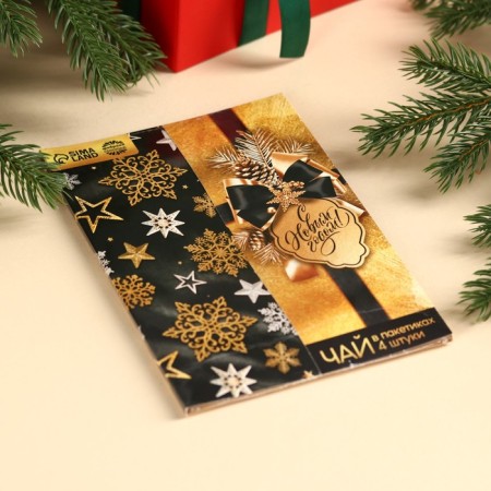 New Year! Tea in the bag "Happy New Year!" In the envelope, 7.2 g (4 pcs. X 1.8 g).-3