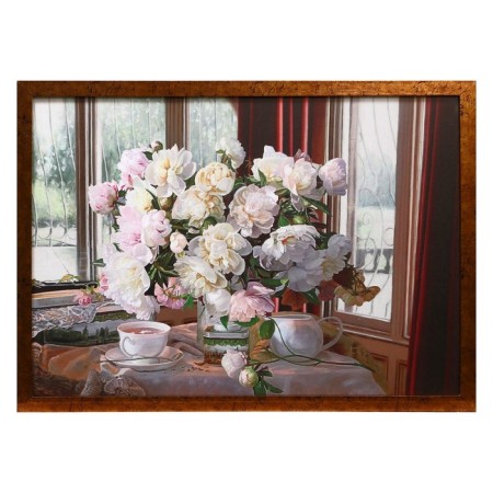 Picture "Bouquet on the table" 56*76 cm, frame mix-2