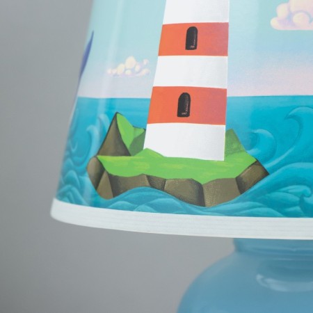 Table lamp "Sea Adventures" E14 15W Blue Risalux-3