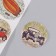 Stick Paper "Retro transport" d = 3.8 cm 252 pcs in the roll