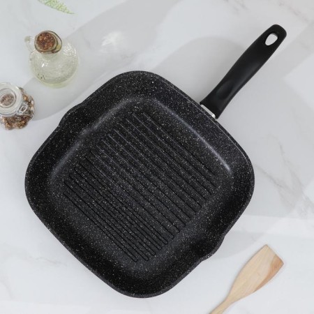 Square frying pan square shares, 26 × 26 cm, anti-stick coating-1