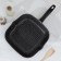 Square frying pan square shares, 26 × 26 cm, anti-stick coating