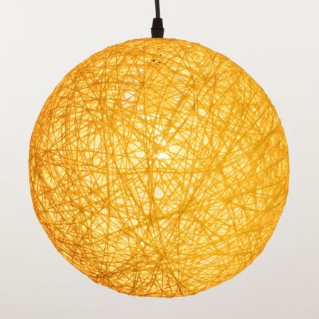 Lamp Bayerlux rattan 1he27 15W yellow 30x30x130 cm-2