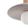 Lamp "Anter" G9 Gray 25.5x25.5x18.5-168 cm