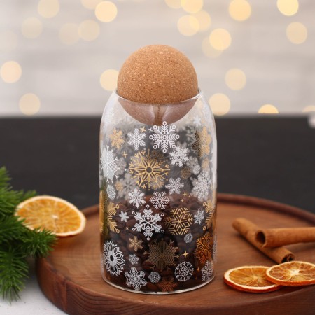 Bank for storage "Time of Miracles", 800 ml-2