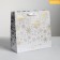 Package New Year's laminated square “Happy New Year!”, 22 x 22 x 11 cm, New Year