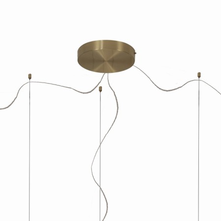 Suspended chandelier Mantra Shell, Led, 6360lm, 3000k, 300 mm, gold color-6