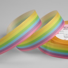 Rabbage Rainbow tape, 25 mm, 18 ± 1 m, mix color
