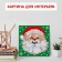 Designer Picture "New Year - Santa Claus", size 25.5 × 25.5 cm