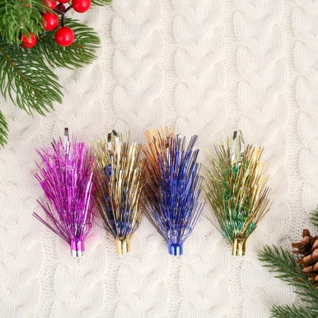 Decoration New Year's foil "Hedgehog" mix