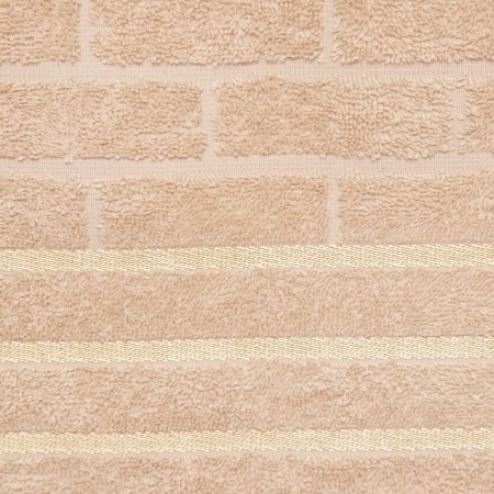 Trick towel 50x80 BRICS, light-beige color 420g/m 100% cotton-2