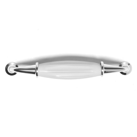 Stylish Cappio Ceramics 003 bracket handle, ceramic 96 mm, chrome-3