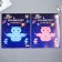 Stick phosphorus "owl" with glue pads set of 3 pcs mix 29.5x25 cm