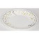 OLAFF plate "Grass", glass ceramic, d = 19 cm