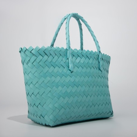 Bag Female Tout without fasteners, blue color-2