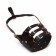 Muzzle of pressed leather adjustable, No. 5, DN 9.3 cm, ohm 32-40 cm, brown