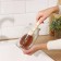 Brush for cleaning dishes of the share, 8 × 4.5 × 23 cm, coconut stubble, wooden handle