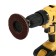 Circle of the petal end tundra, for a drill, M8, 75 mm, P80, 3 pcs.