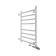The electric heated towelputor "Sanprise" Contour P8, 400x800 mm, left/right, chrome
