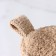 Mocepel for body of cotton and jute, 14 × 10 cm