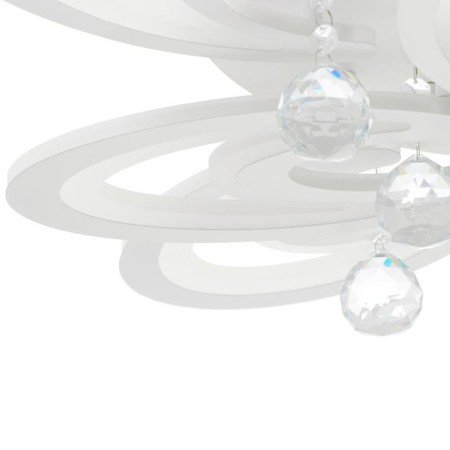 Economic chandelier with PDU 21055 76W LED 3000-6500K White 68x68x19 cm-3