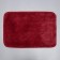 Bath and toilet rug “fluffy”, 40 × 60 cm, burgundy color