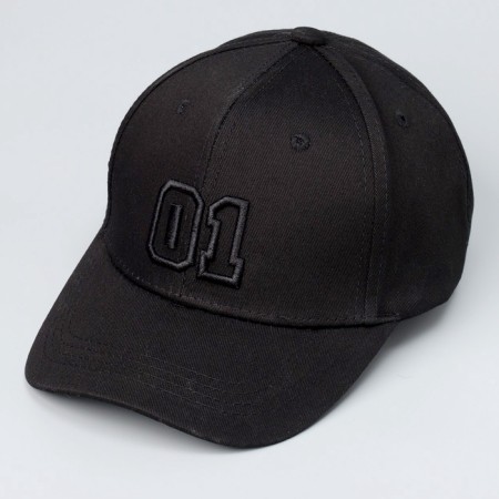 Baby cap for the boy “01”, black color, rr 52-54, 5-7 years old-4