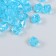Busins ​​Plastic "Crystal Multicapon. Blue" Transparent set of 20 g 1x1x1 cm