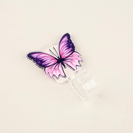 A hook wall -mounted self -adhesive "butterfly", 2.5 x 6.5 cm-1