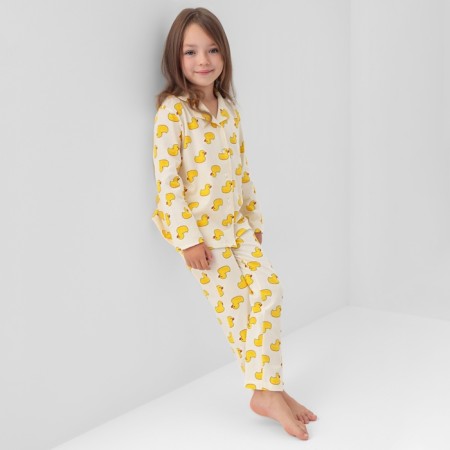 Пижама детская (рубашка и брюки) KAFTAN Duck, р-р 28 (86-92)-1
