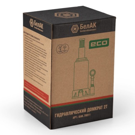 Hydraulic jack "ECO" ECO BAC. 70011, lifting/picking 278/148 mm, 2 tons-8